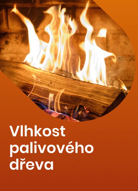 Poster Vlhkost palivového dřeva